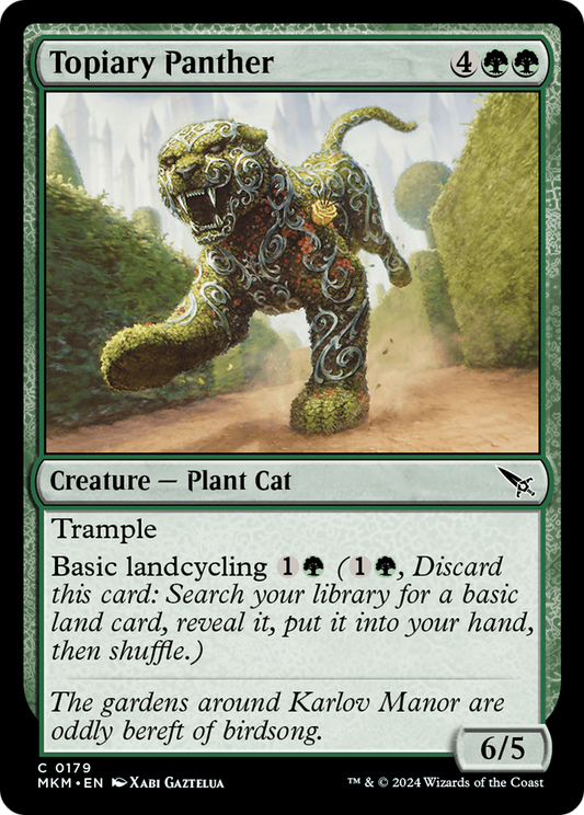 Topiary Panther (MKM-179) - Murders at Karlov Manor Foil