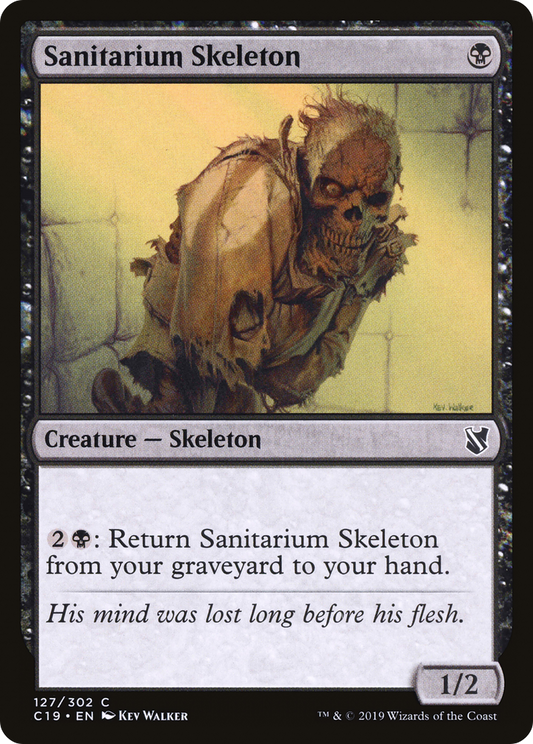 Sanitarium Skeleton (C19-127) - Commander 2019