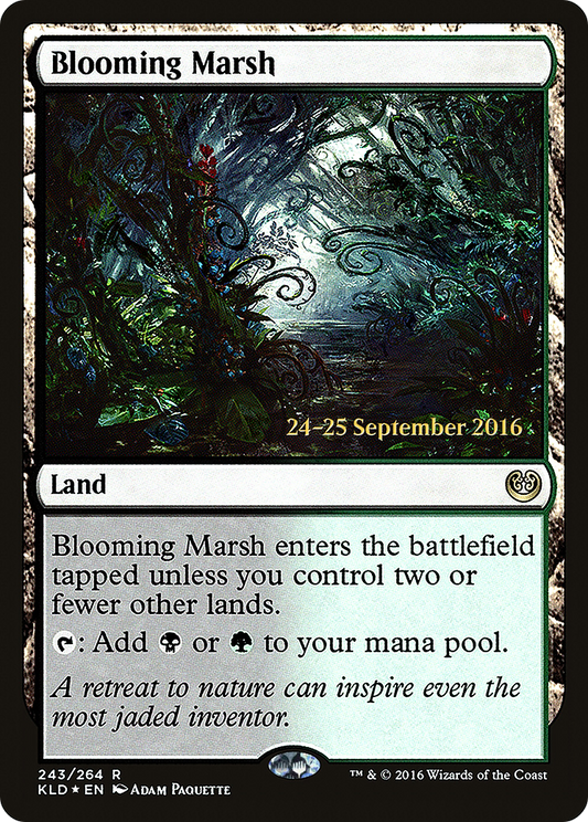 Blooming Marsh (PRE-243S) - Kaladesh Promos (Prerelease) Foil