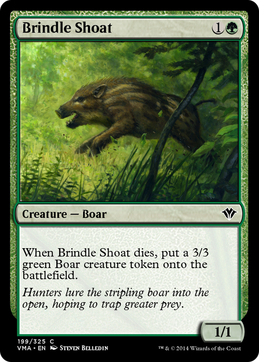 Brindle Shoat (VMA-199) - Vintage Masters Foil