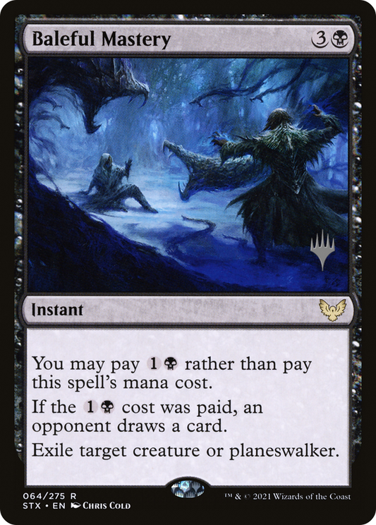 Baleful Mastery (PPSTX-64P) - Strixhaven: School of Mages Promos Foil (Promo Pack)