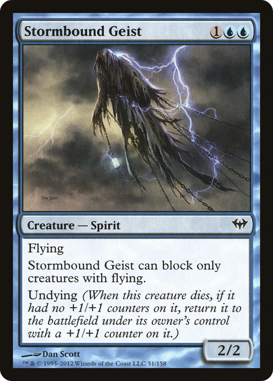 Stormbound Geist (DKA-051) - Dark Ascension Foil