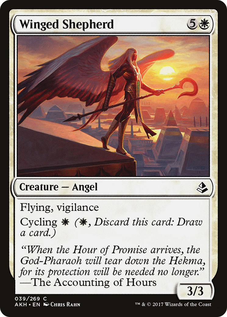 Winged Shepherd (AKH-039) - Amonkhet Foil