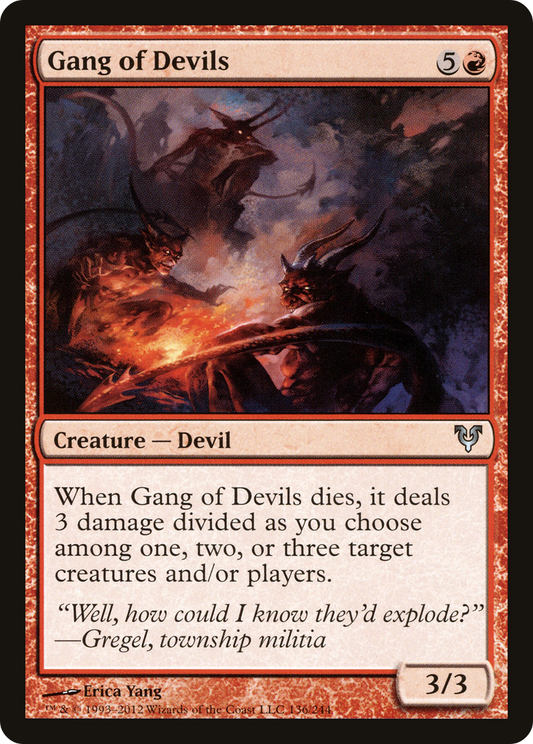 Gang of Devils (AVR-136) - Avacyn Restored Foil