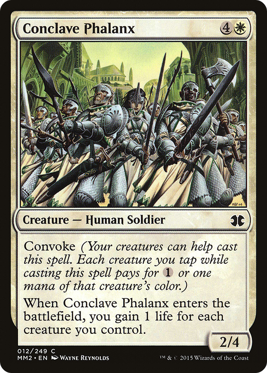 Conclave Phalanx (MM2-012) - Modern Masters 2015