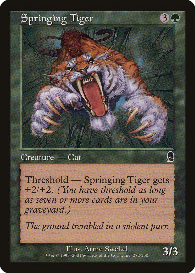 Springing Tiger (ODY-272) - Odyssey