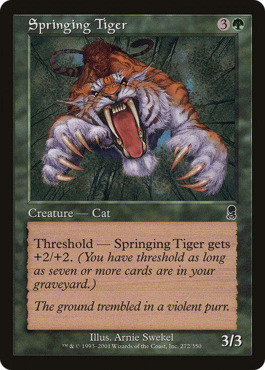 Springing Tiger (ODY-272) - Odyssey