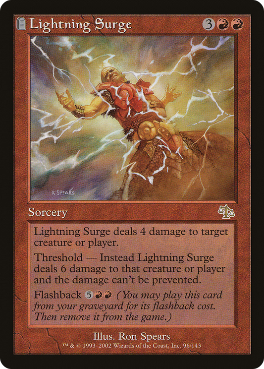 Lightning Surge (JUD-096) - Judgment: (tombstone) Foil