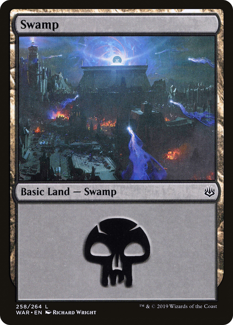 Swamp (WAR-258) - War of the Spark Foil