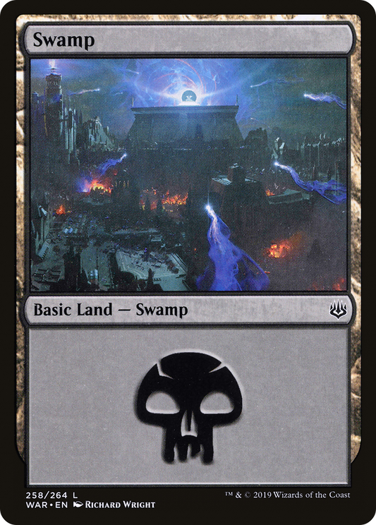 Swamp (WAR-258) - War of the Spark Foil