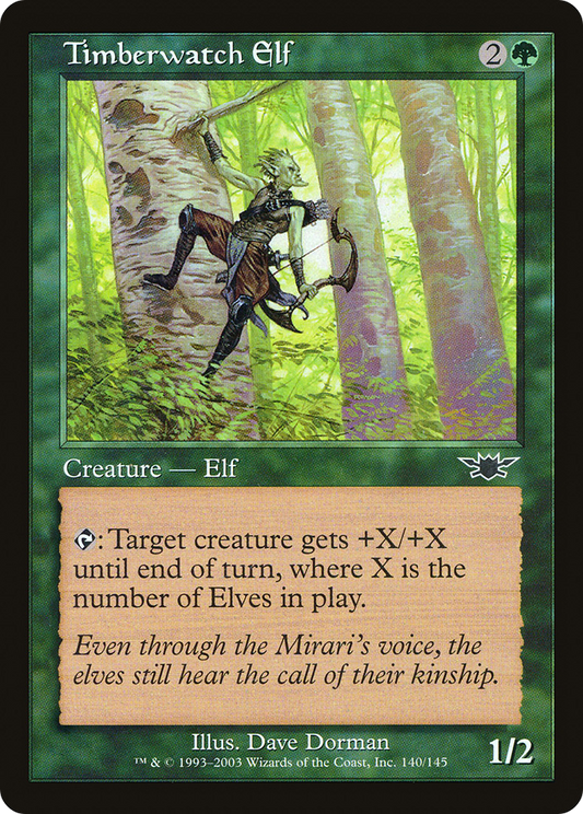 Timberwatch Elf (LGN-140) - Legions Foil