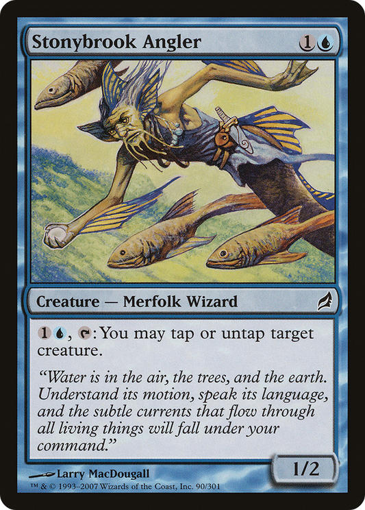 Stonybrook Angler (LRW-090) - Lorwyn Foil