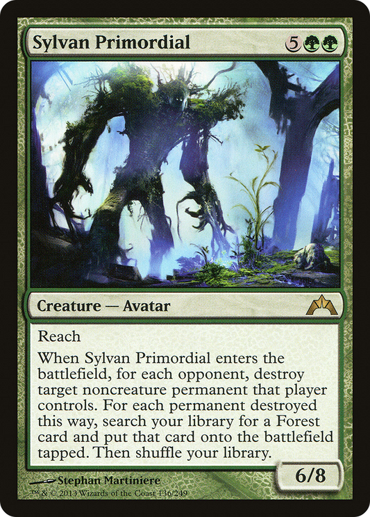 Sylvan Primordial (GTC-136) - Gatecrash Foil