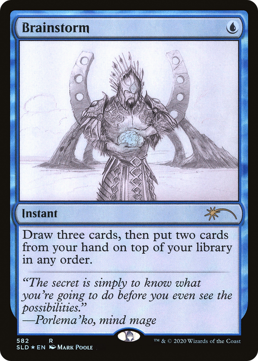 Brainstorm (SLD-582) - Secret Lair Drop Foil