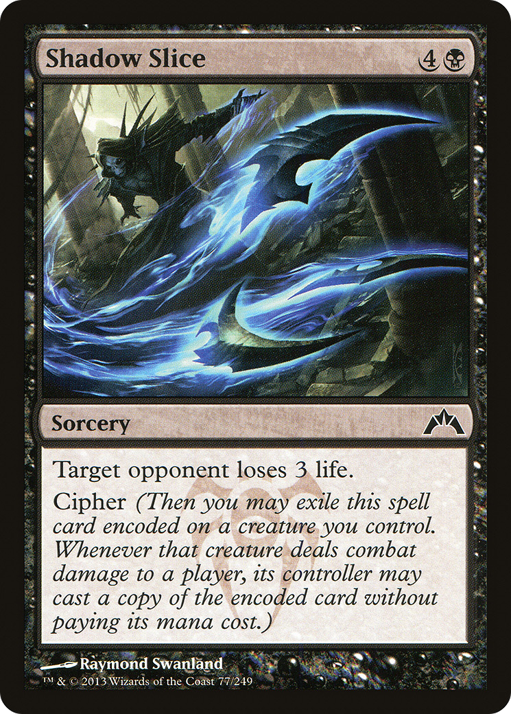 Shadow Slice (GTC-077) - Gatecrash Foil