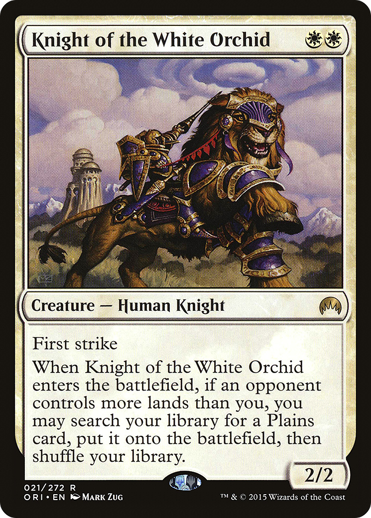 Knight of the White Orchid (ORI-021) - Magic Origins