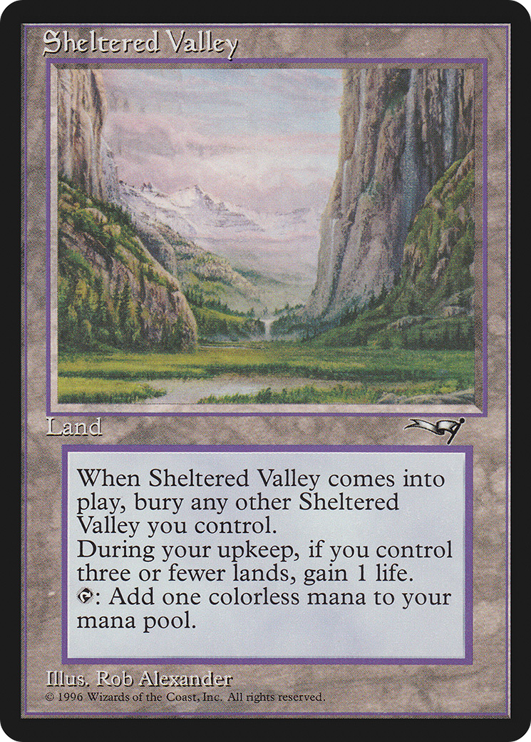 Sheltered Valley (ALL-142) - Alliances