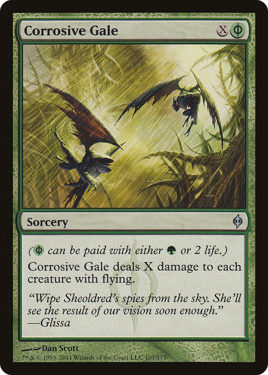 Corrosive Gale (NPH-107) - New Phyrexia