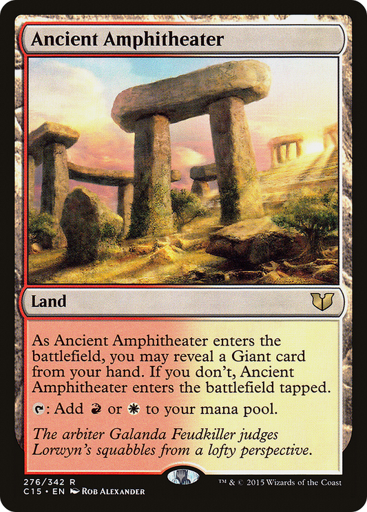 Ancient Amphitheater (C15-276) - Commander 2015