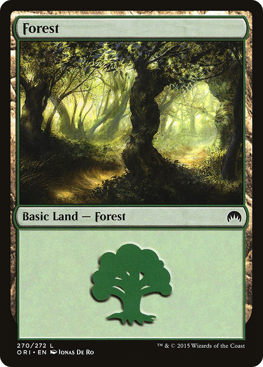 Forest (ORI-270) - Magic Origins Foil