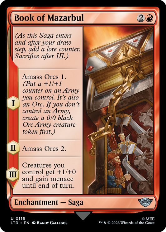Book of Mazarbul (LTR-116) - The Lord of the Rings: Tales of Middle-earth Foil