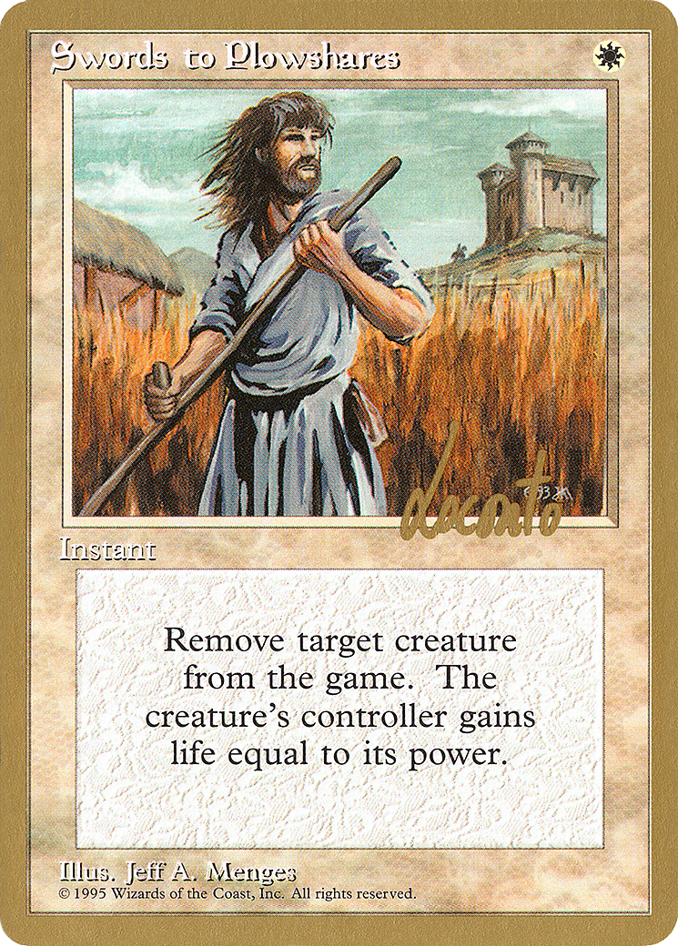 Swords to Plowshares (PTC-ML52) - Pro Tour Collector Set