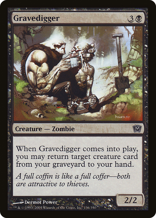 Gravedigger (9ED-136★) - Ninth Edition Foil