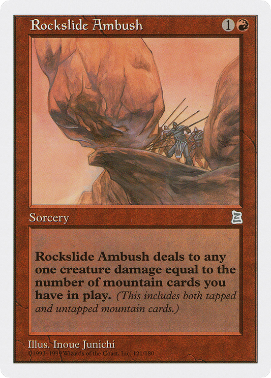 Rockslide Ambush (PTK-121) - Portal Three Kingdoms