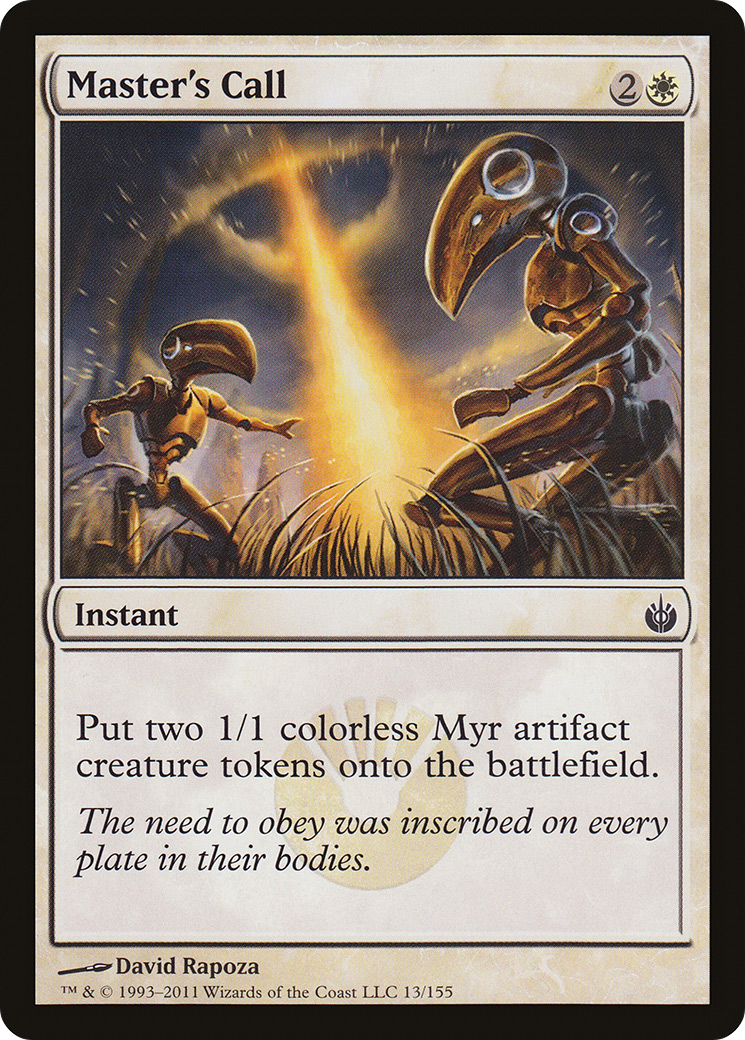 Master's Call (MBS-013) - Mirrodin Besieged