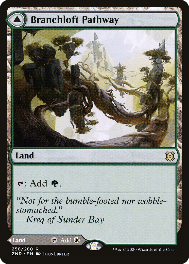 Branchloft Pathway // Boulderloft Pathway (ZNR-258) - Zendikar Rising