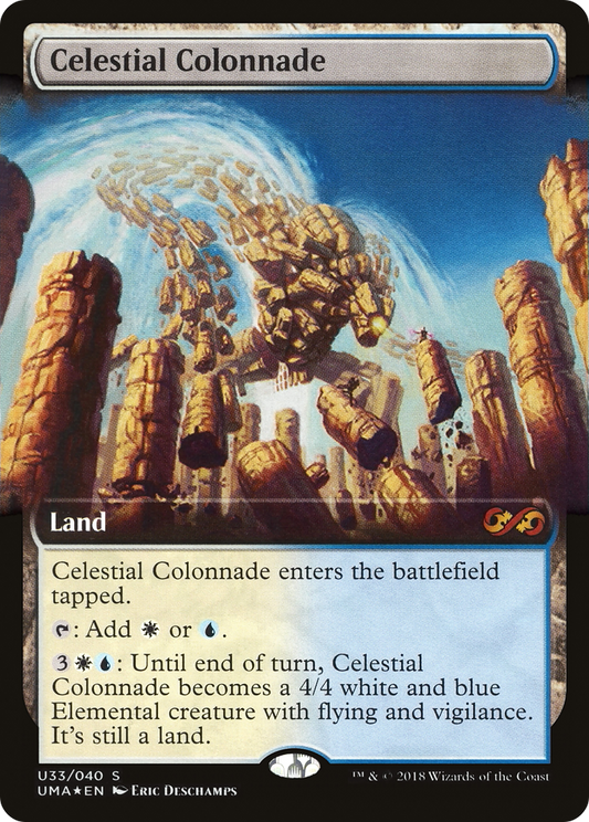 Celestial Colonnade (PUMA-U33) - Ultimate Box Topper: (Extended Art) Foil