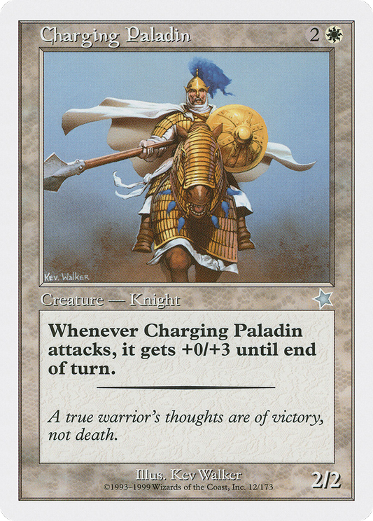 Charging Paladin (S99-012) - Starter 1999