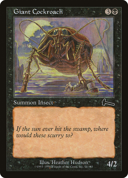 Giant Cockroach (ULG-054) - Urza's Legacy Foil