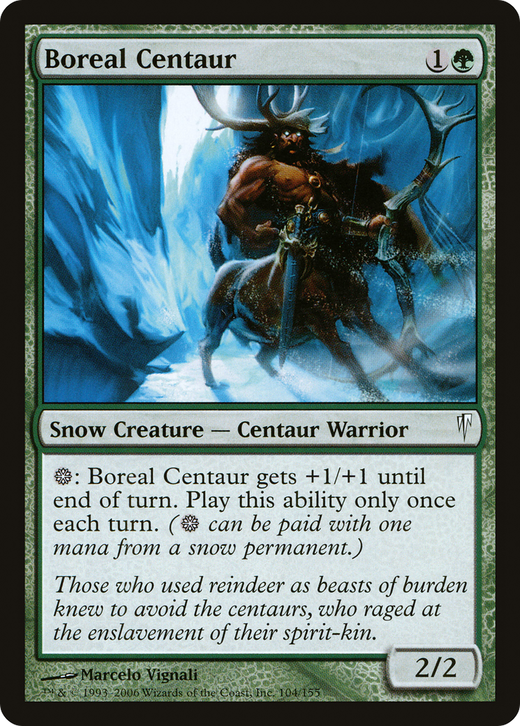 Boreal Centaur (CSP-104) - Coldsnap Foil