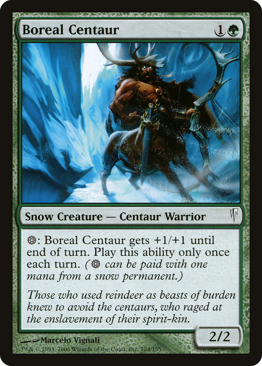 Boreal Centaur (CSP-104) - Coldsnap Foil