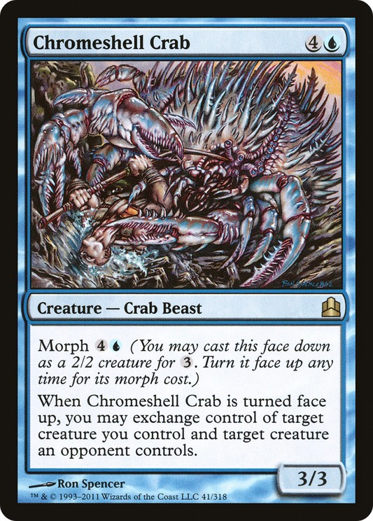 Chromeshell Crab (CMD-041) - Commander 2011