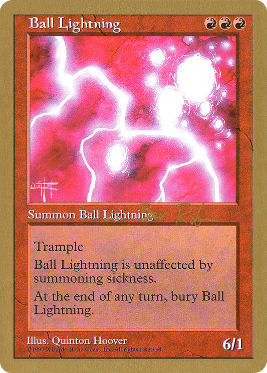 Ball Lightning (WC98-BR210) - World Championship Decks 1998