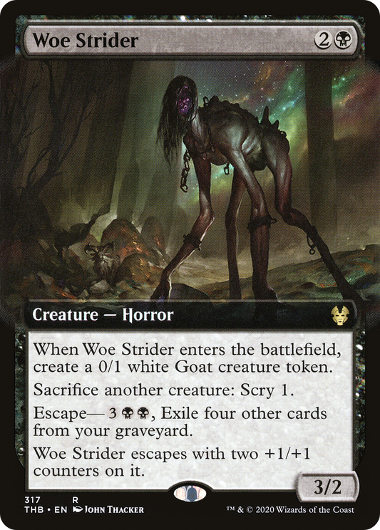 Woe Strider (THB-317) - Theros Beyond Death: (Extended Art) Foil