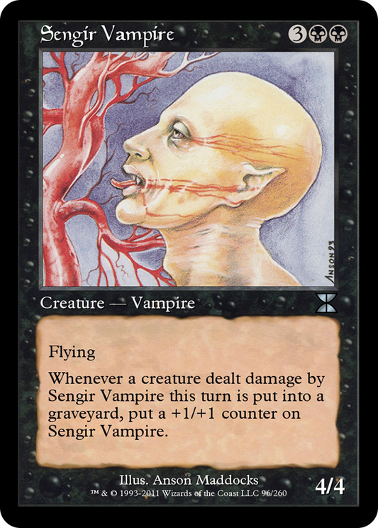 Sengir Vampire (ME4-096) - Masters Edition IV Foil