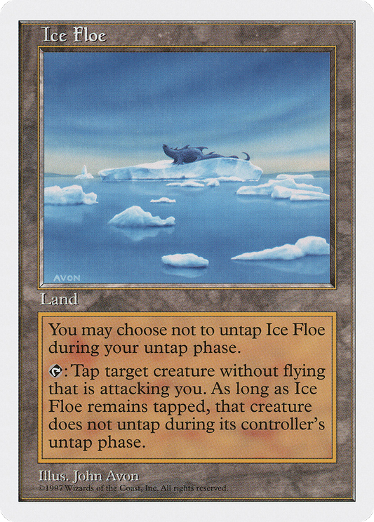 Ice Floe (5ED-420) - Fifth Edition