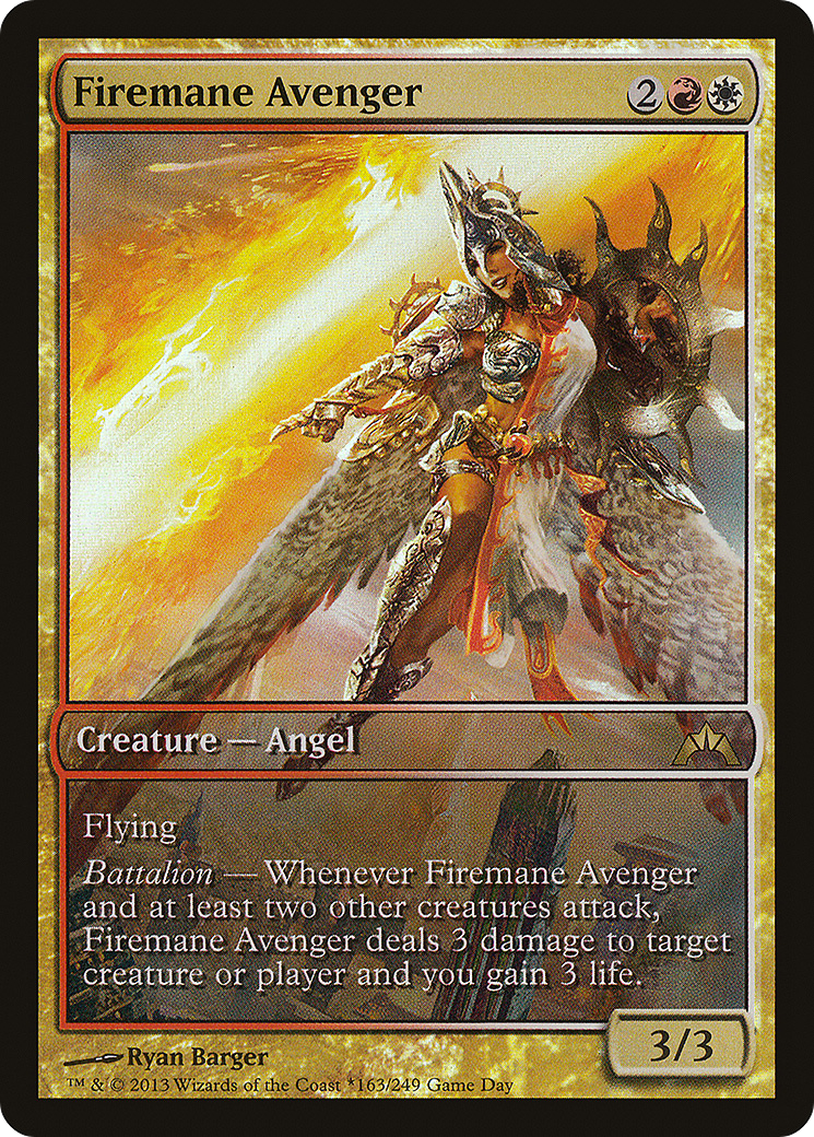 Firemane Avenger (PGTC-163) - Gatecrash Promos Foil