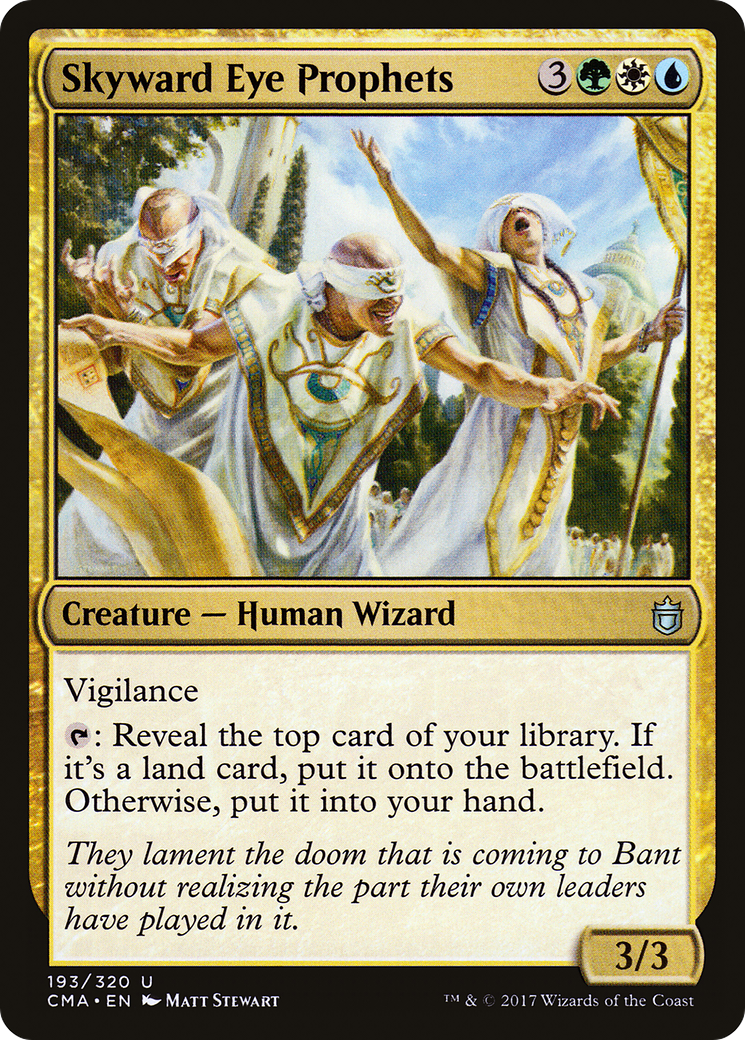 Skyward Eye Prophets (CMA-193) - Commander Anthology