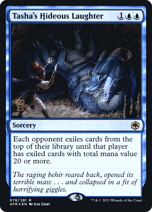 Tasha's Hideous Laughter (PAFR-78S) - Adventures in the Forgotten Realms Promos Foil