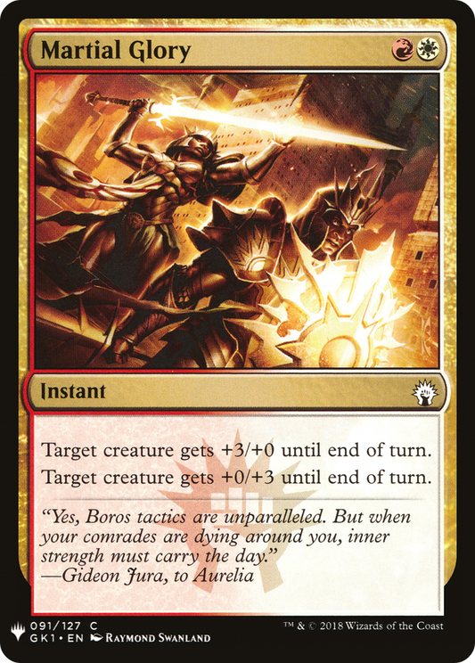 Martial Glory (LIST-GK1-91) - The List