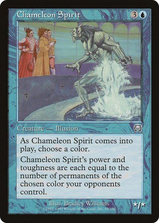 Chameleon Spirit (MMQ-065) - Mercadian Masques Foil