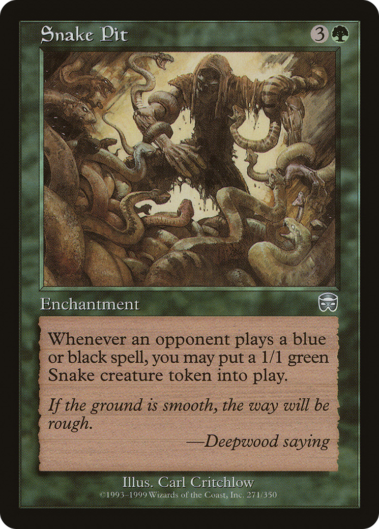 Snake Pit (MMQ-271) - Mercadian Masques Foil