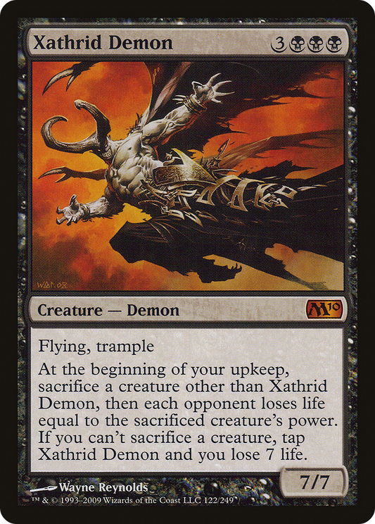 Xathrid Demon (M10-122) - Magic 2010