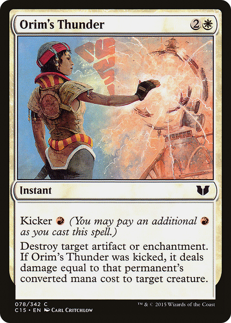 Orim's Thunder (C15-078) - Commander 2015