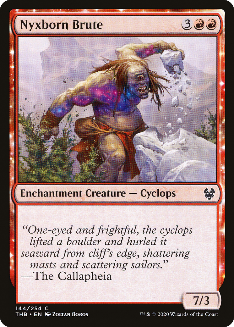 Nyxborn Brute (THB-144) - Theros Beyond Death Foil