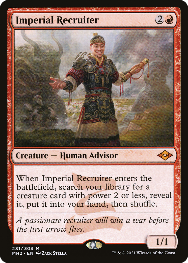 Imperial Recruiter (MH2-281) - Modern Horizons 2 Etched Foil